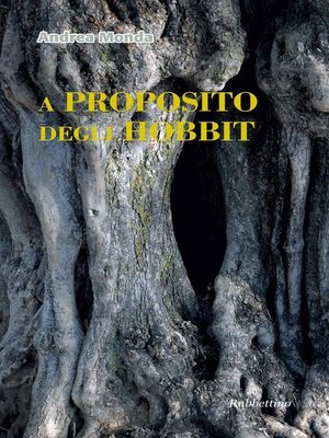cover image of A proposito degli hobbit